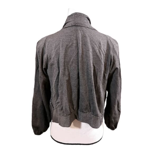 Theory Pattin Downtown Open-front Cropped Cardigan Jacket Women's P / US XS - Picture 6 of 8